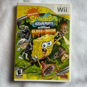 SpongeBob SquarePants featuring Nicktoons Globs of Doom - Nintendo Wii